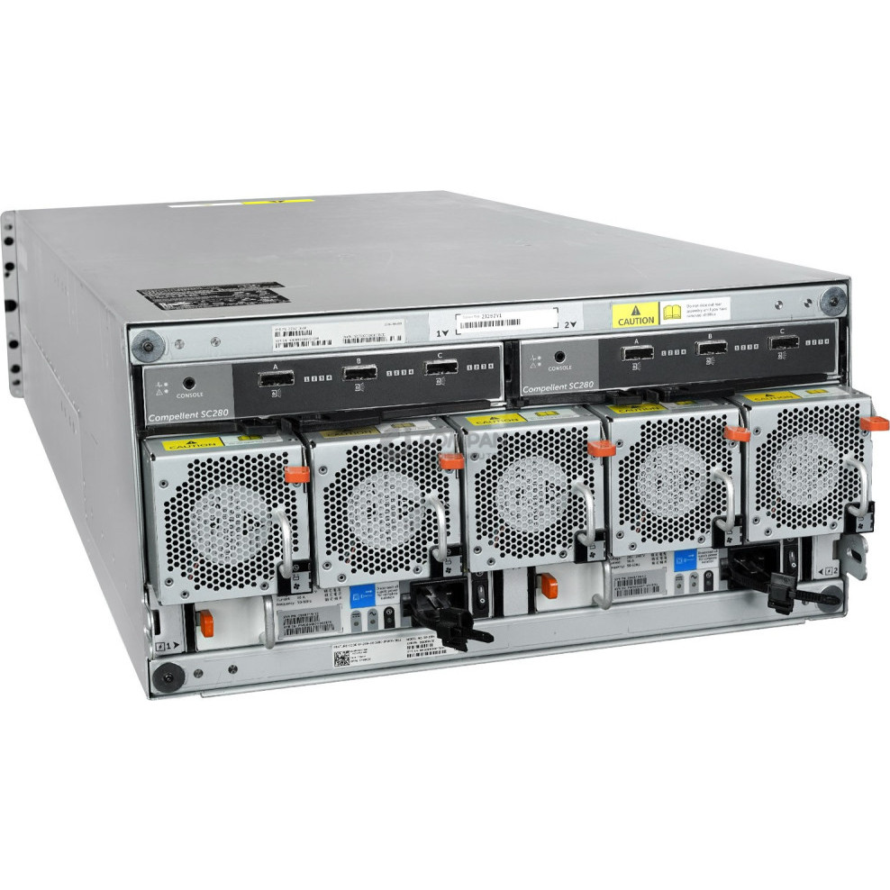 Dell Compellent SC280 5U Storage Array 84B LFF 2x Controlledrs 2x PSU