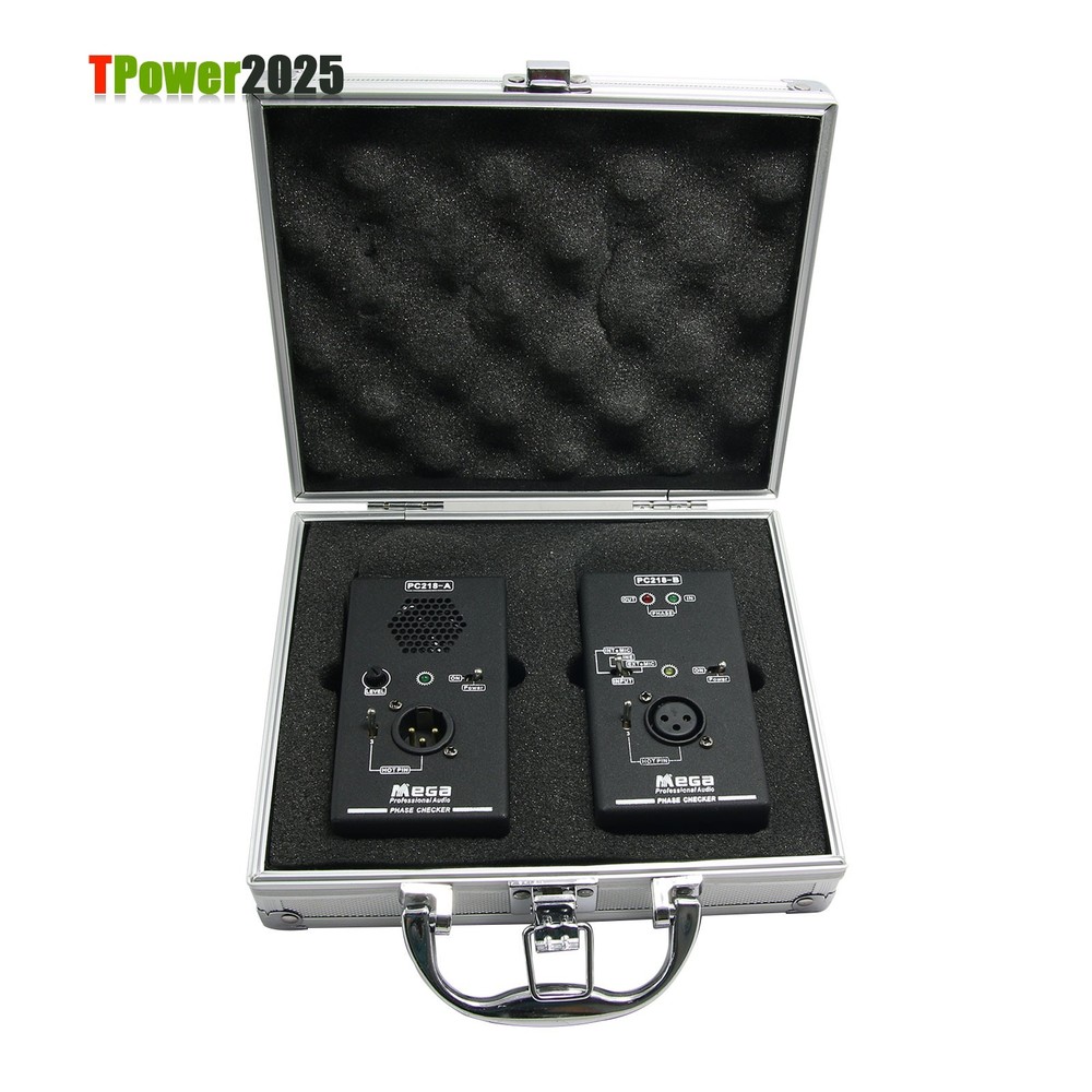 PC218 Phase Polarity Tester Checker Audio Speaker Microphone Sound Testing hot