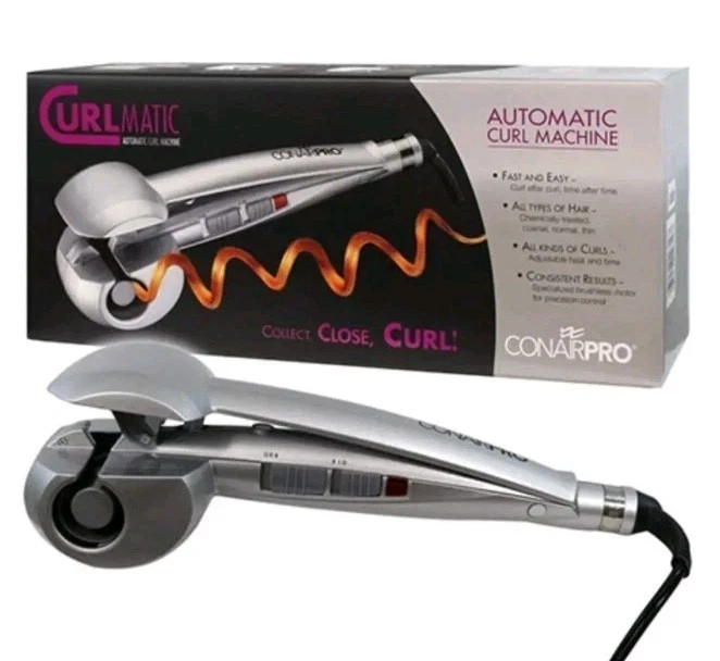 ConairPro CPCM1 CurlMatic Automatic Curl Machine Collect, Close, Curl NEW