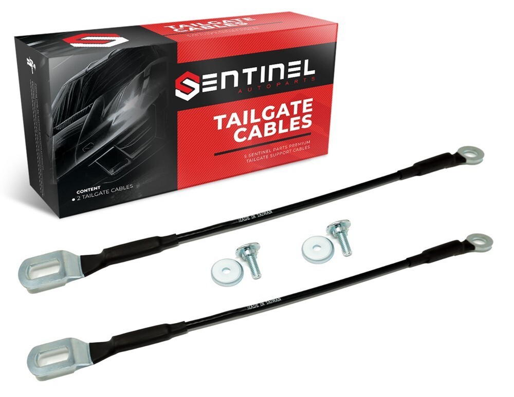 Left and Right Support Tailgate Cable Kit Set for 1995-2004 Toyota Tacoma