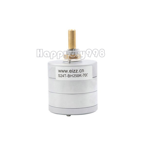 1PC 250K EIZZ two channel stereo 24 steps LOG A EIZZ attenuator potentiometer