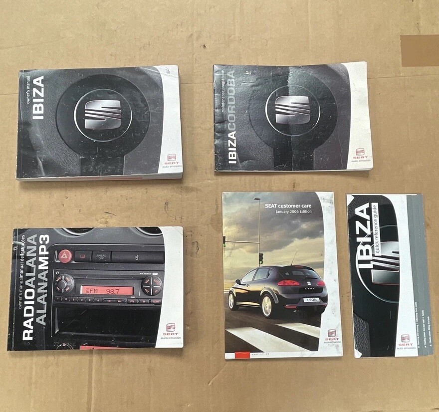 2006 Seat Ibiza Owners Manual