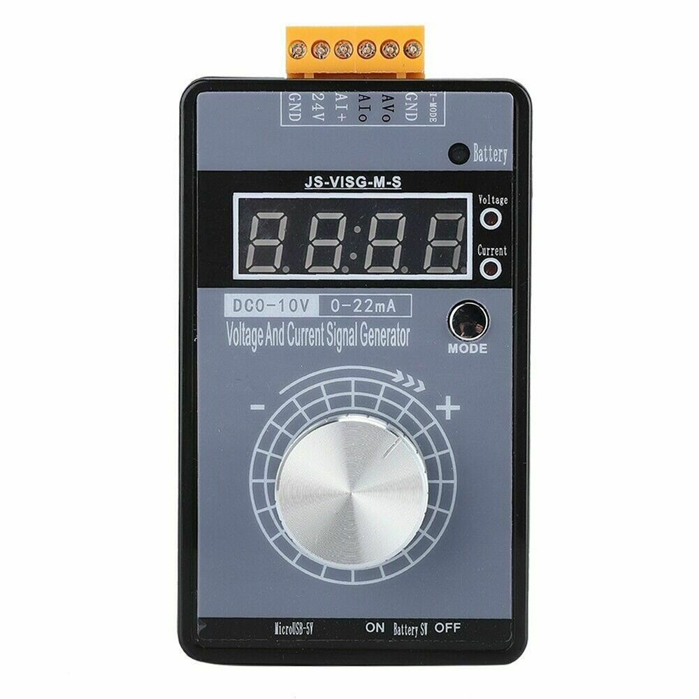 Signal Generator 0-10V 0-20mA Voltage Current Simulator Debugging Source