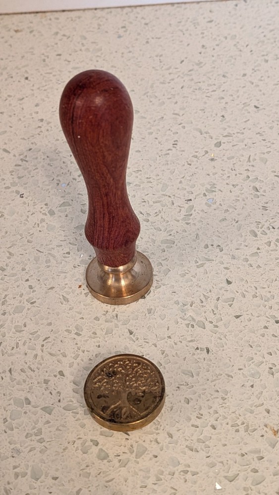 Wax Seal Stamp With 2 Stamp Designs #1