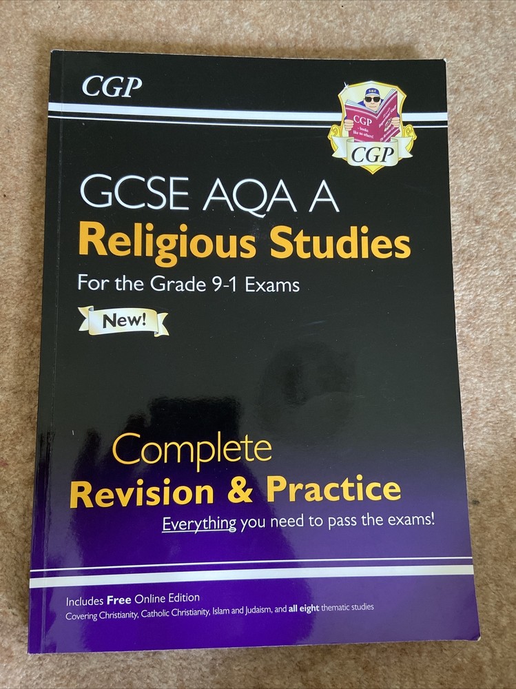 GCSE Religious Studies AQA complete revision and practise