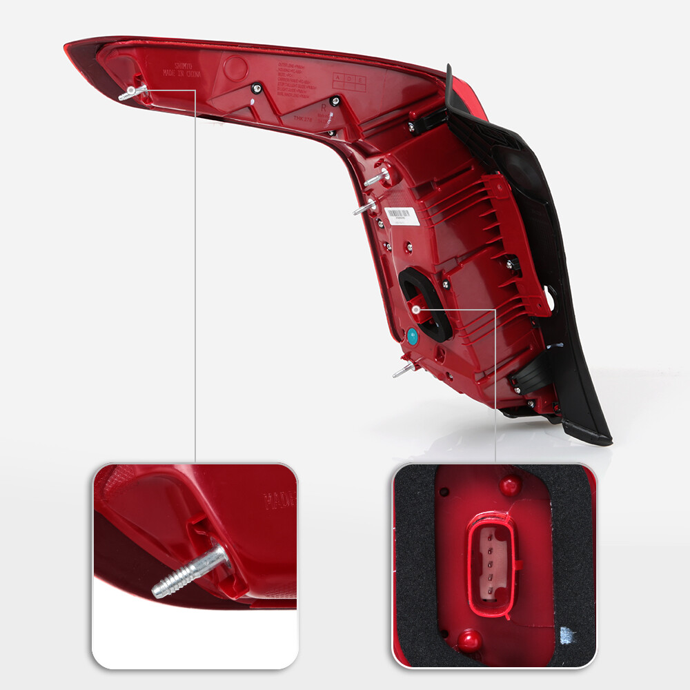 2017-2019 Cadillac XT5 Red LED Tail Light Brake Lamp Replacement Passenger Side