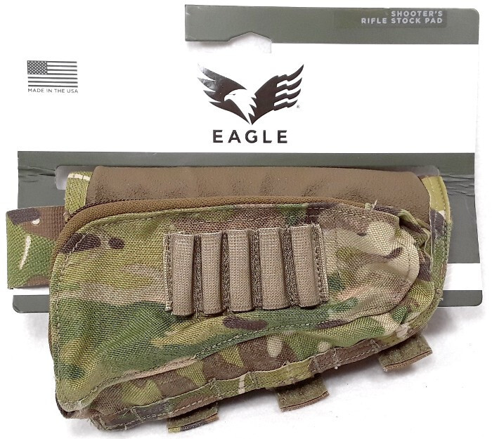 Eagle Industries Shooter's Rifle Stock Pad - multicam