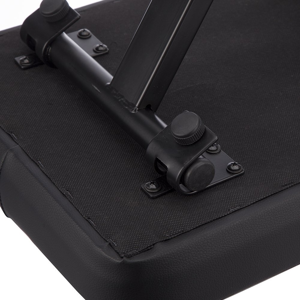 KB100 Adjustable Padded Keyboard Bench X-Style Black