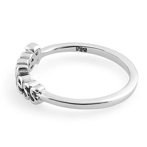 925 Sterling Silver "Fearless" Ring