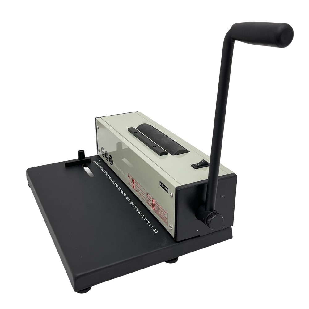 Electric Spirl Coil Binding Machine Office Document Plastic Spiral Coil Binder