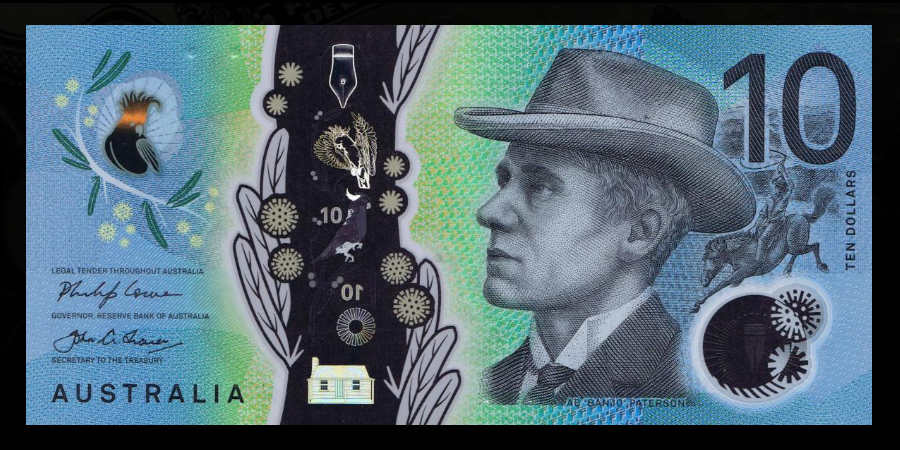 Australia 2017 P-63 10 Dollar Polymer UNC