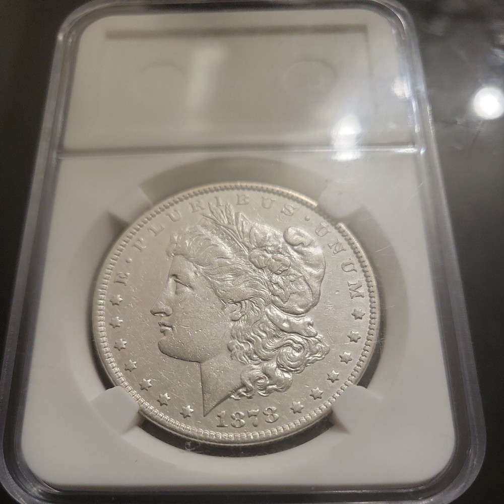 1878 (P) Morgan Silver Dollar 7 Feathers