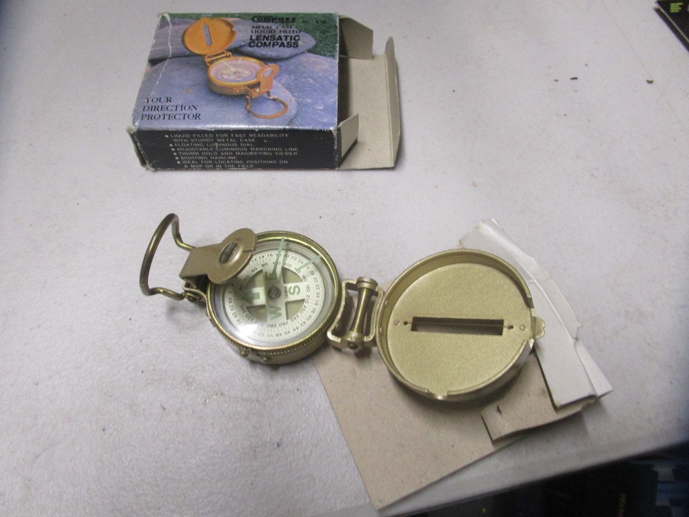 Lentsatic Compass Liquid Filled