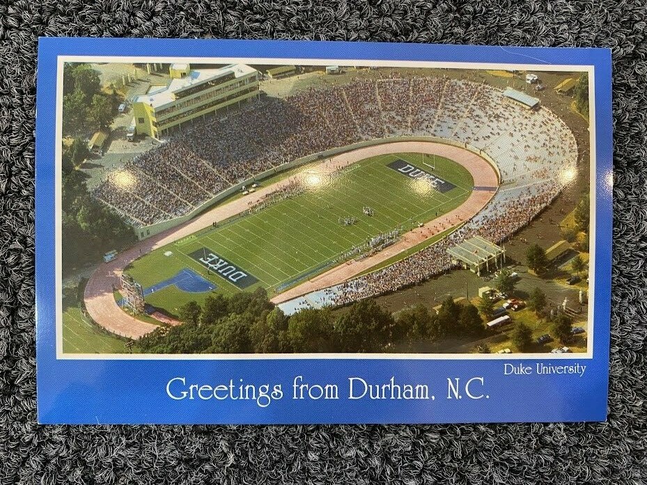 Vintage Duke University Postcard