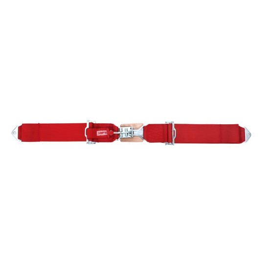 Simpson 29024R Red Bolt-In Lap Belt, Latch/Link-Pull Down
