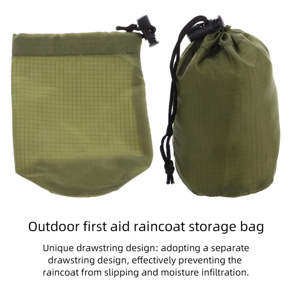 Small Waterproof Drawstring Bag Compression Stuff Sack Raincoat