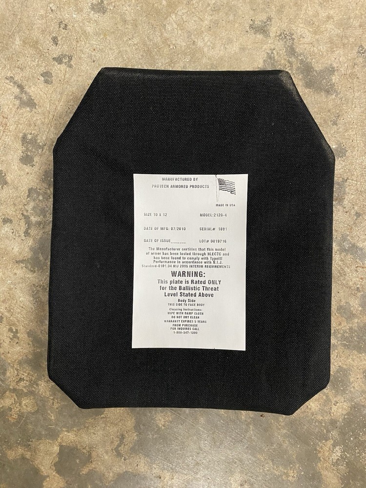 Protec 2120-4 Rifle Plate