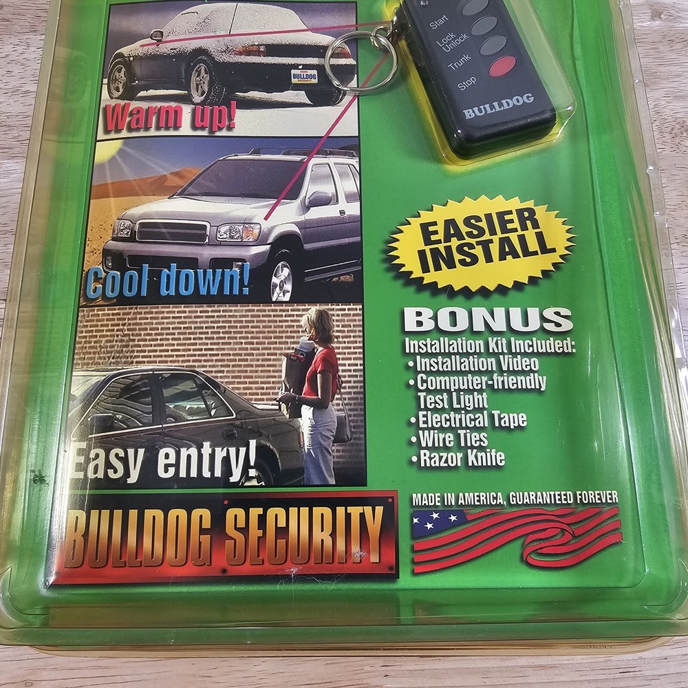 Bulldog Security Long Range Remote Starter System Model RS 114