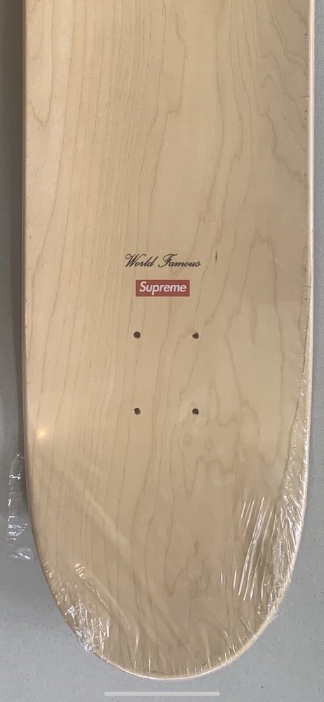 Supreme Bling Box Logo SS13 Skateboard Deck Gold
