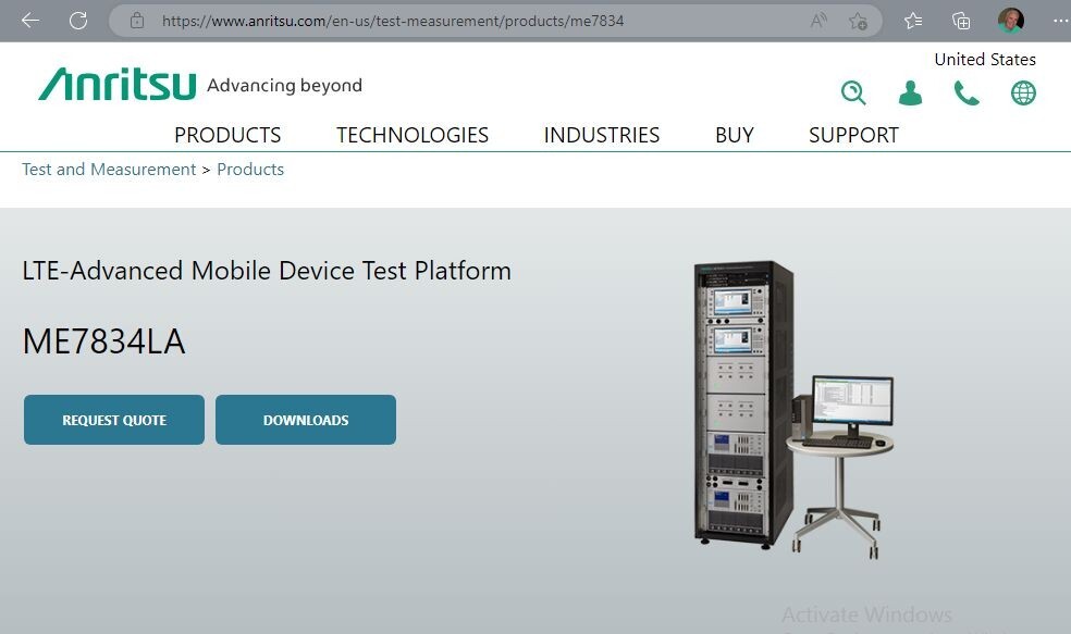 MD8480C ANRITSU W-CDMA SIGNALLING TESTER WITH MODULES & OPTIONS