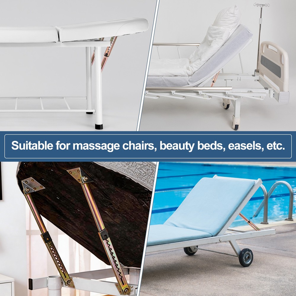 2 Piece Adjustable Hinge 10 Position, For Double Angle Galvanized End