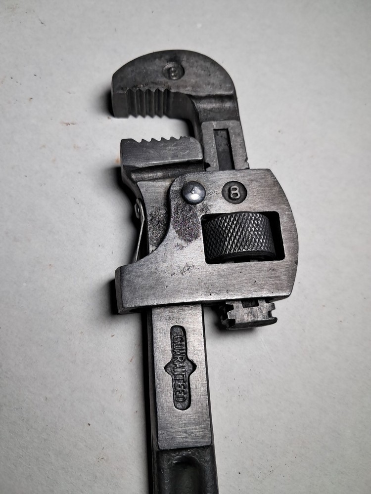 Vintage Stillson Number 8 Pipe wrench