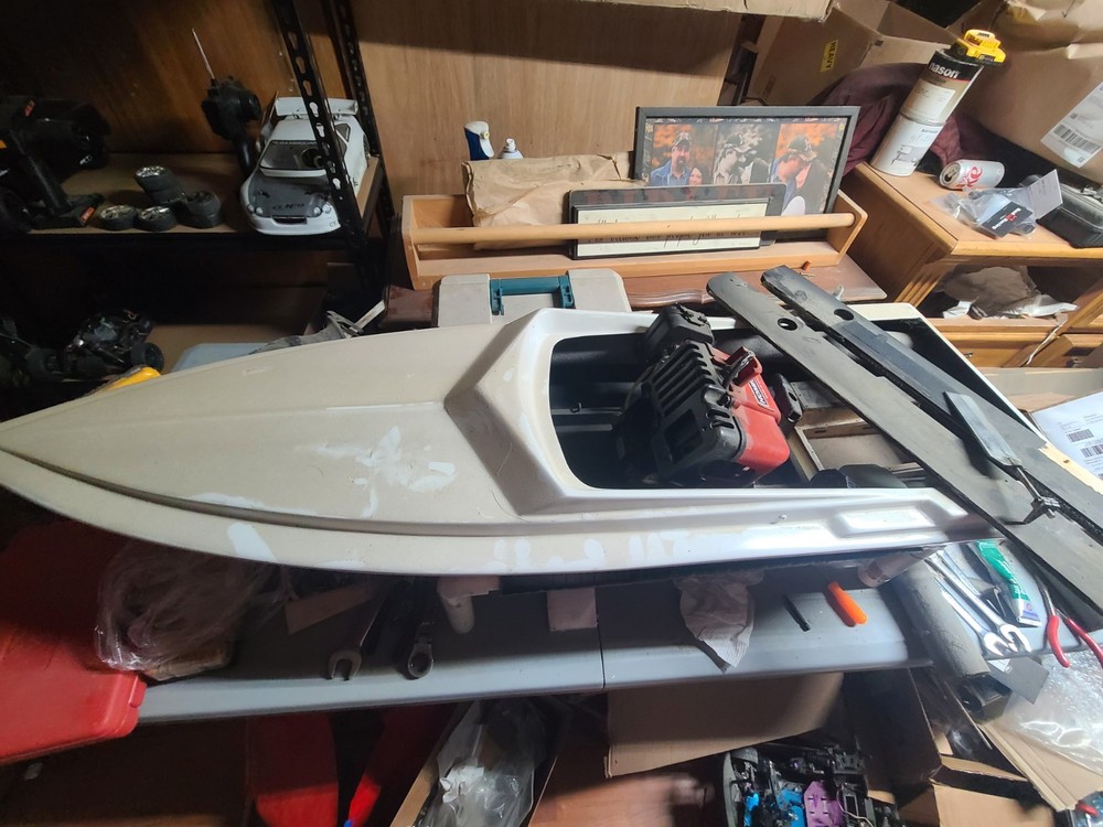 Vintage Prather Gas Boat Project