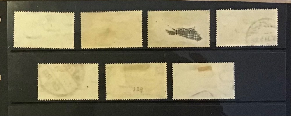 Egypt Air mail 1933 Pyramid issues higher values Gen3