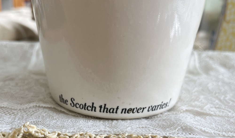 Dewar’s White Label Scotch Whiskey Pitcher 6”