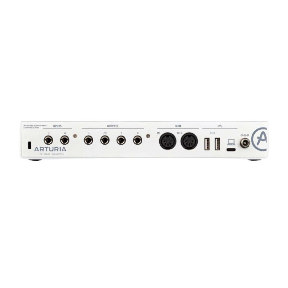 Arturia MiniFuse 4 USB Type C 4 x 4 Audio Interface White