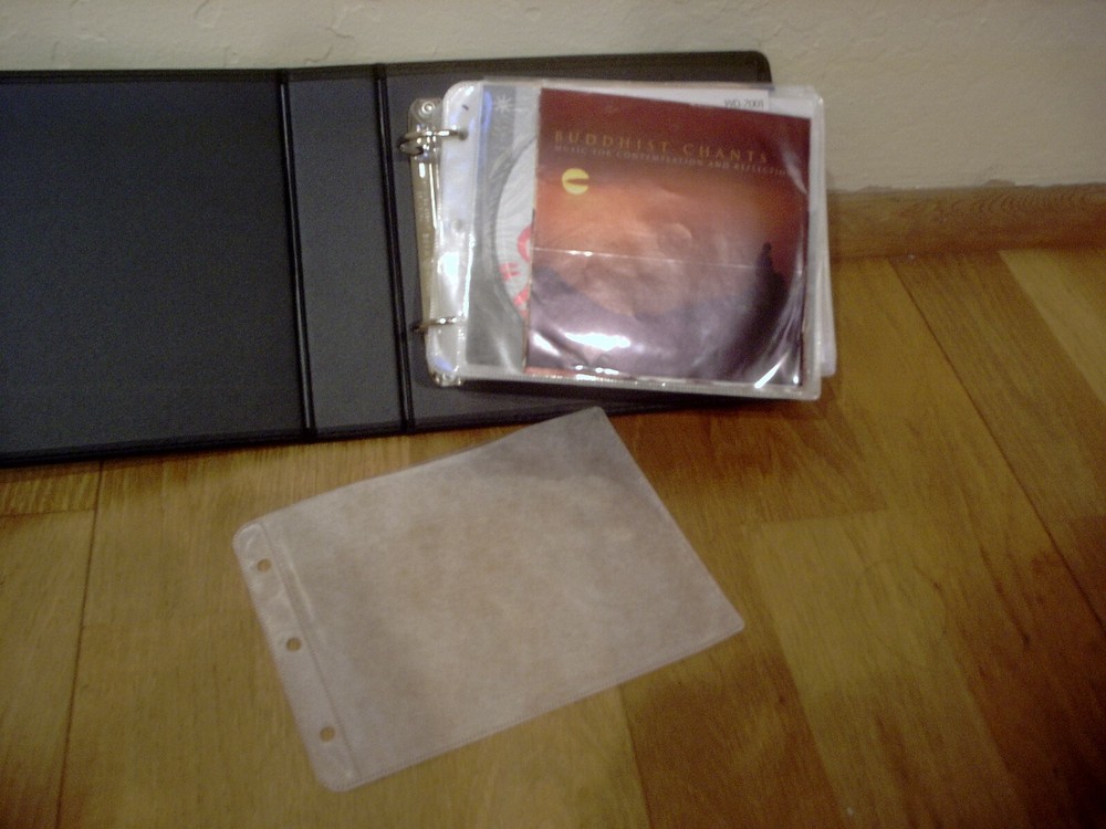 200 CD, DVD Sleeves Double-Sided 2 Discs Plastic