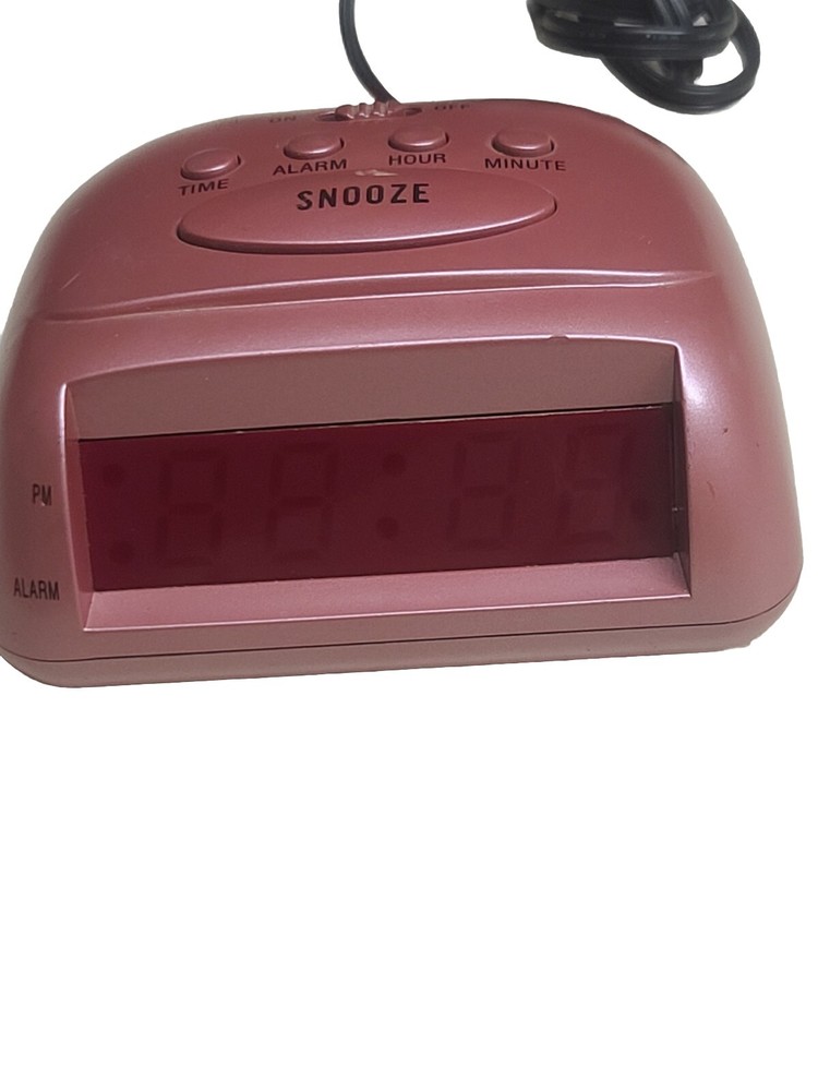 Timex Alarm Clock Advance Rose Luminated