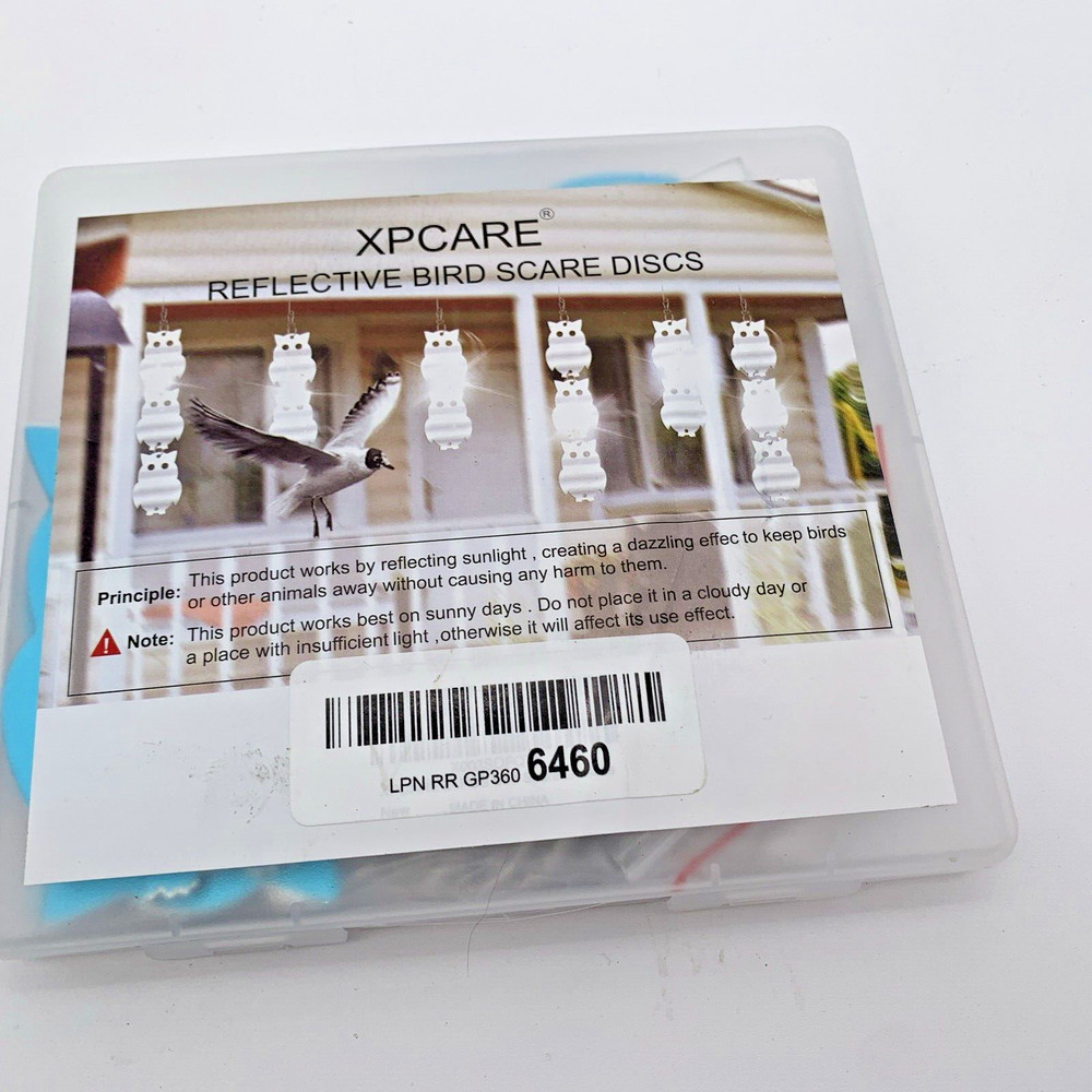 20 Pack Bird Scare Discs Set-Highly Reflective Double-Sided Bird Reflectors