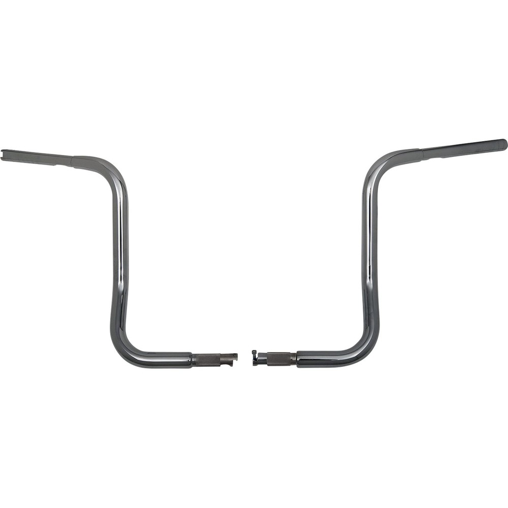 Fat Baggers Handlebar Kit - Rounded Top - 14" - Chrome 919414