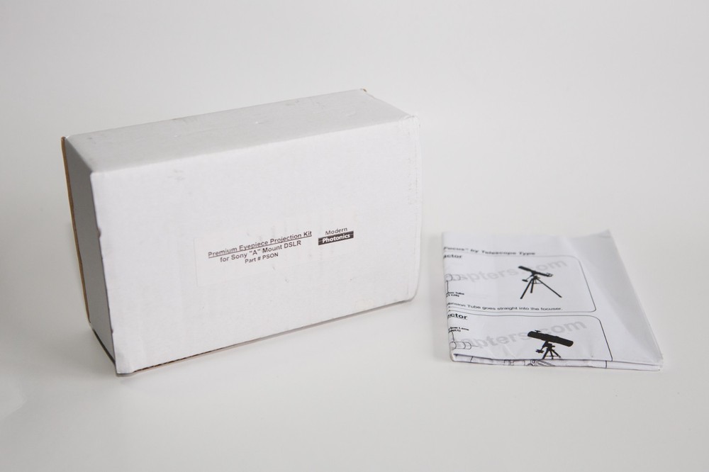 Modern Photonics Sony "A" Telescope Eyepiece Projection Kit