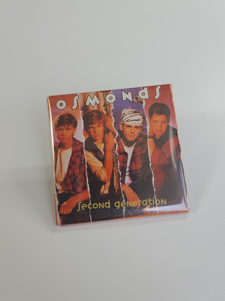 Osmonds Second Generation Souvenir Pin Button Singing Group