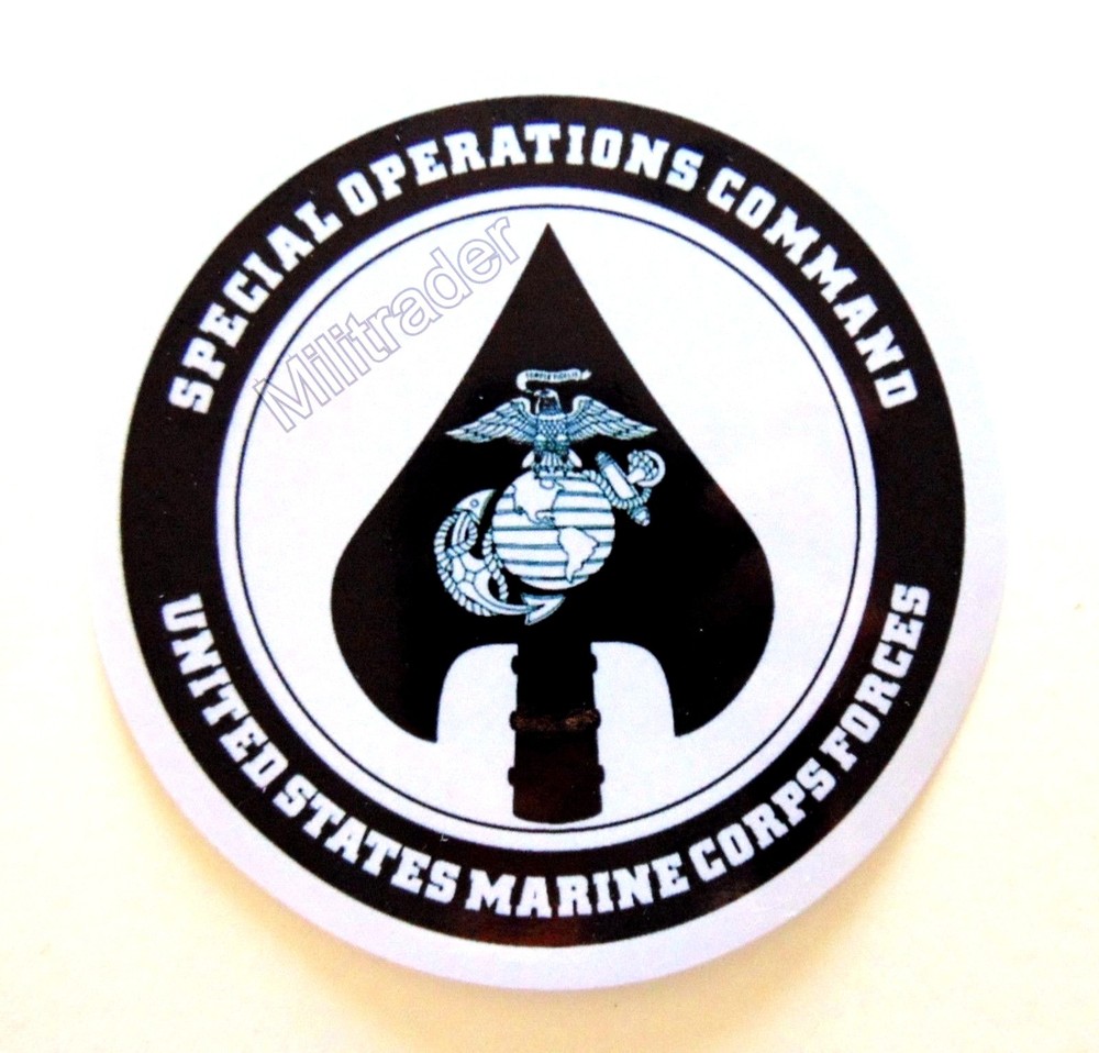 US Marine Corps Special Operations Command Waterproof Vinyl Decal
