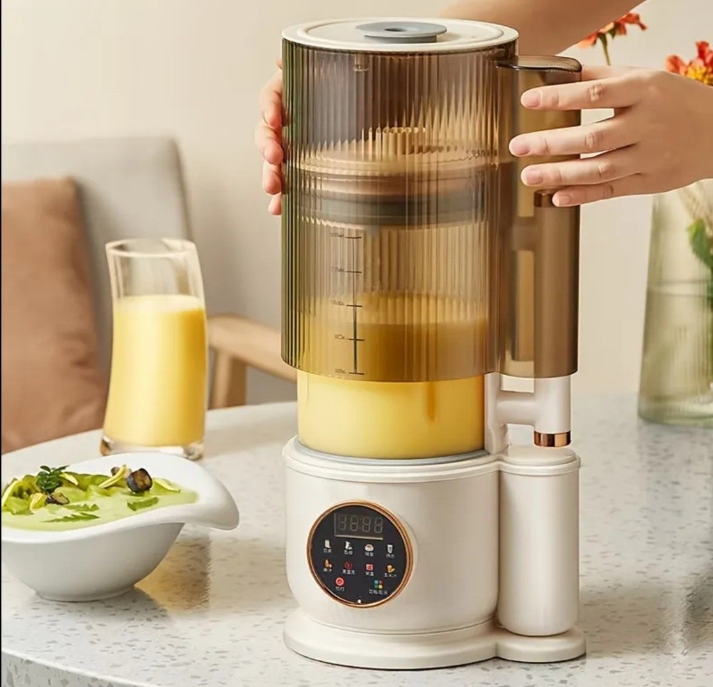 Automatic Nut Milk Maker 1500ml, 55Oz Auto Heating Blender, 8 In1 Soy Milk Maker