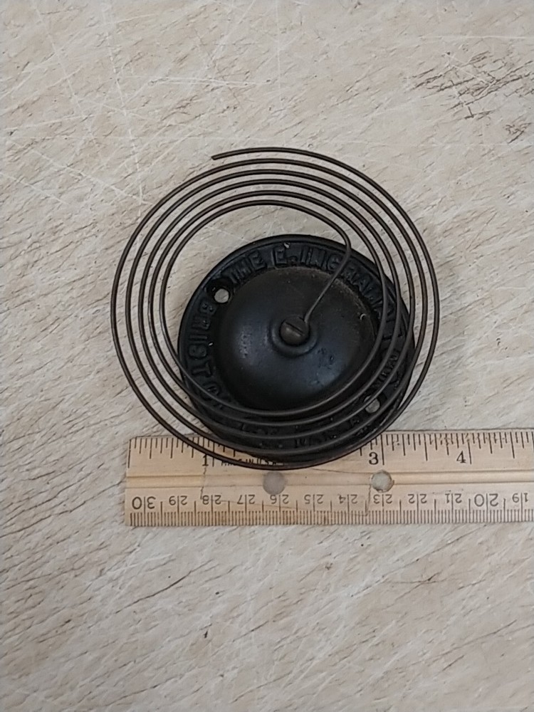 INGRAHAM PARLOR CLOCK COIL STRIKE GONG