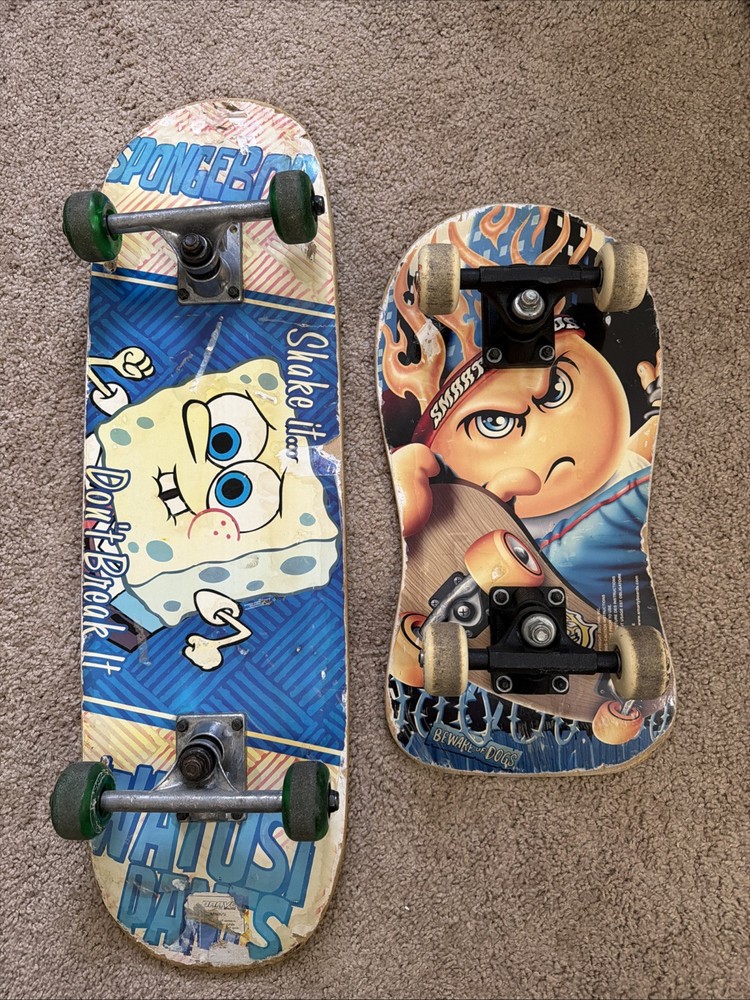 Kids Skateboard Bundle - SpongeBob & Mini Cruiser