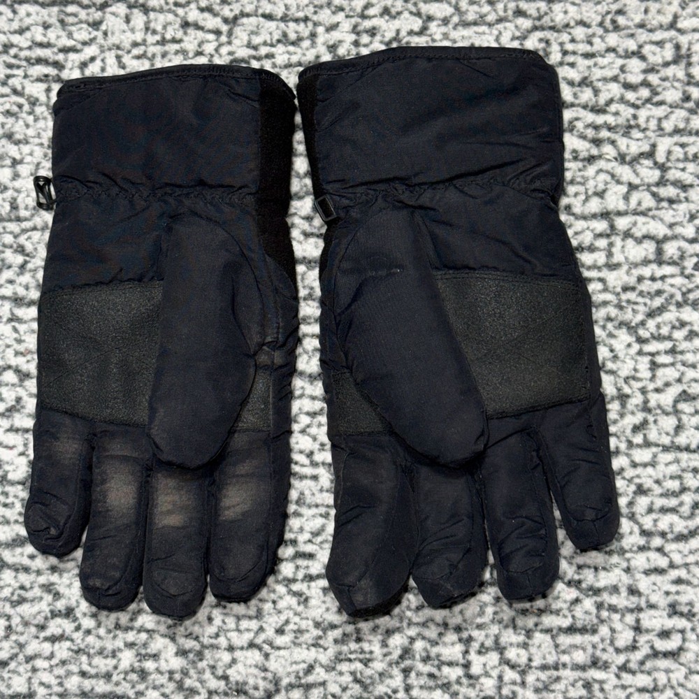 Head XL Black Winter Gloves With Adjustable Strap & Insulated Lining