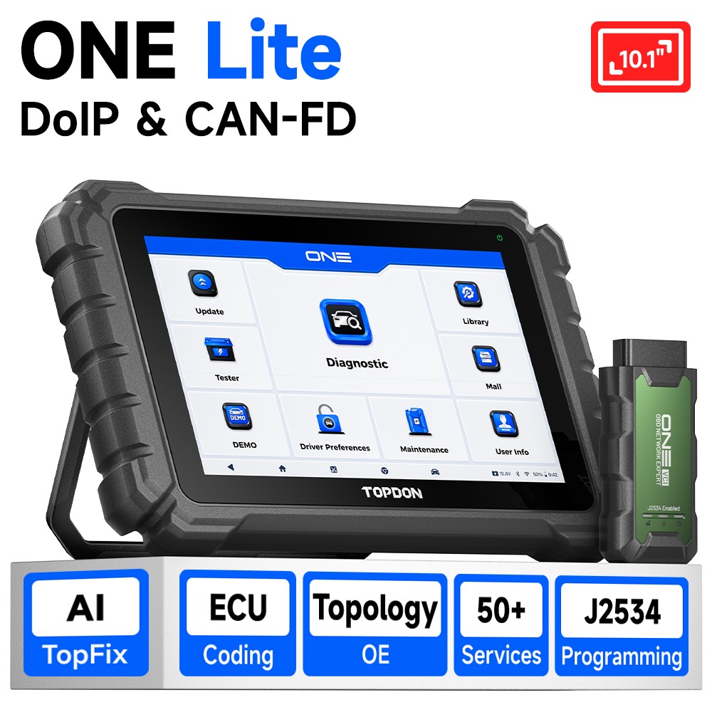🔥2026 TOPDON One Lite J2534 Programming Diagnostic Scan Tool with Online Coding
