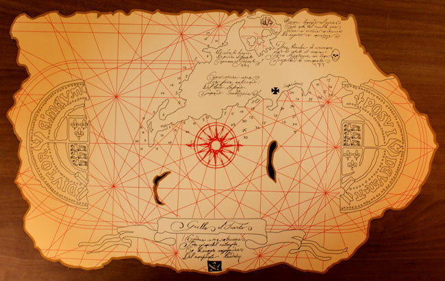 Goonies Map Prop Replica