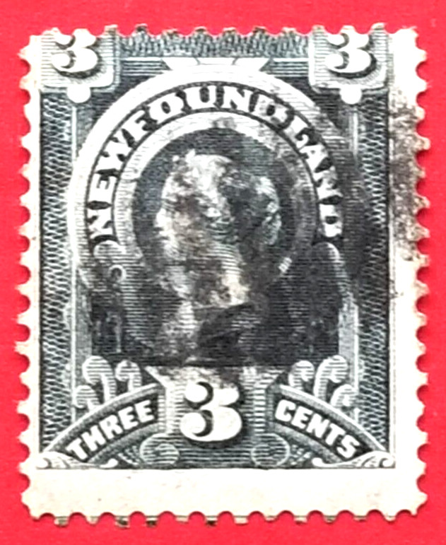 Canada Newfoundland #60 Queen Victoria Used