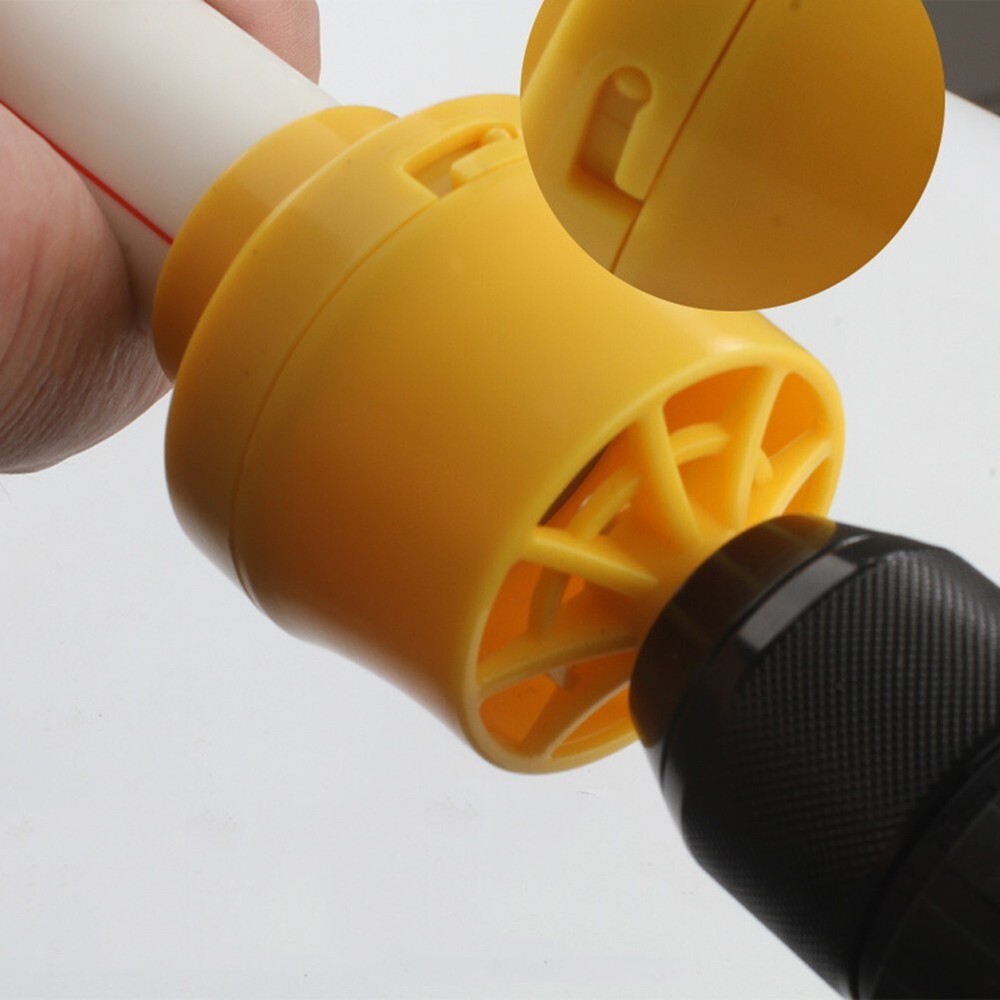 Easily Accessible Electric Drill Attachment Complete Pipe Threader Kit