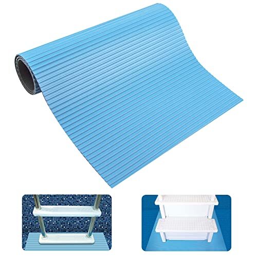 HYDROTOOLS Protecitve Pool Ladder Mat For Above Ground Pools 9 x 24 in.