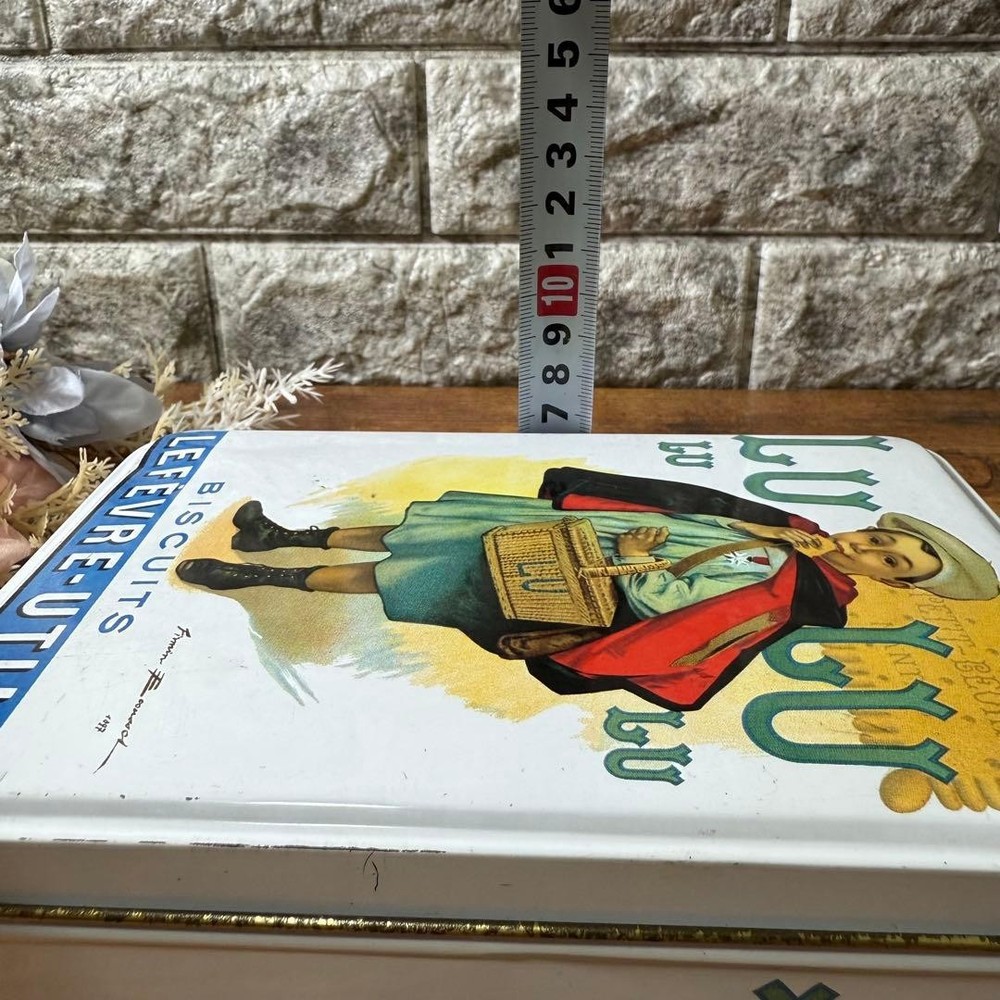 French Vintage LU Biscuits Biscuit Tin