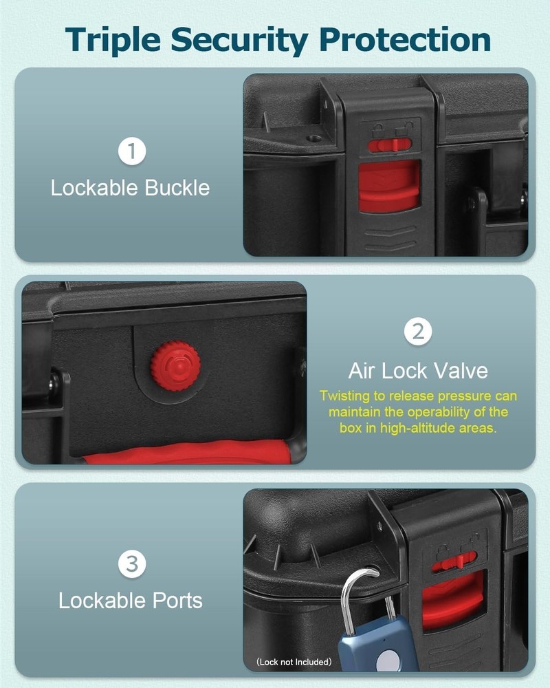Starlink Mini Case,Waterproof Hard Shell Travel Case with Custom