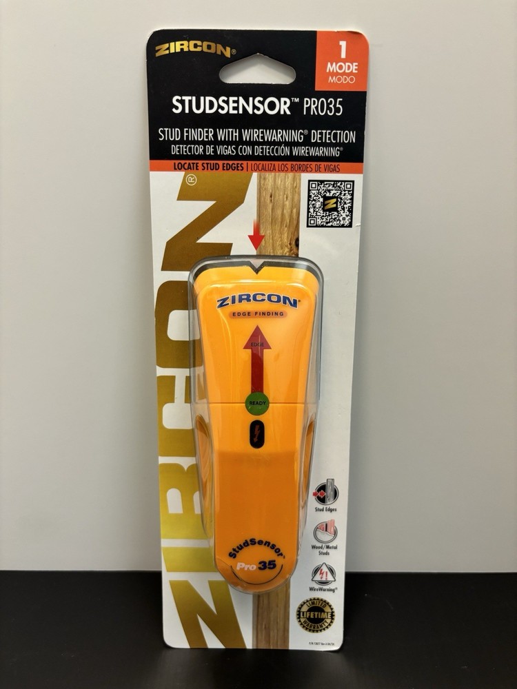 Zircon StudSensor Pro35 With WireWarning Detection