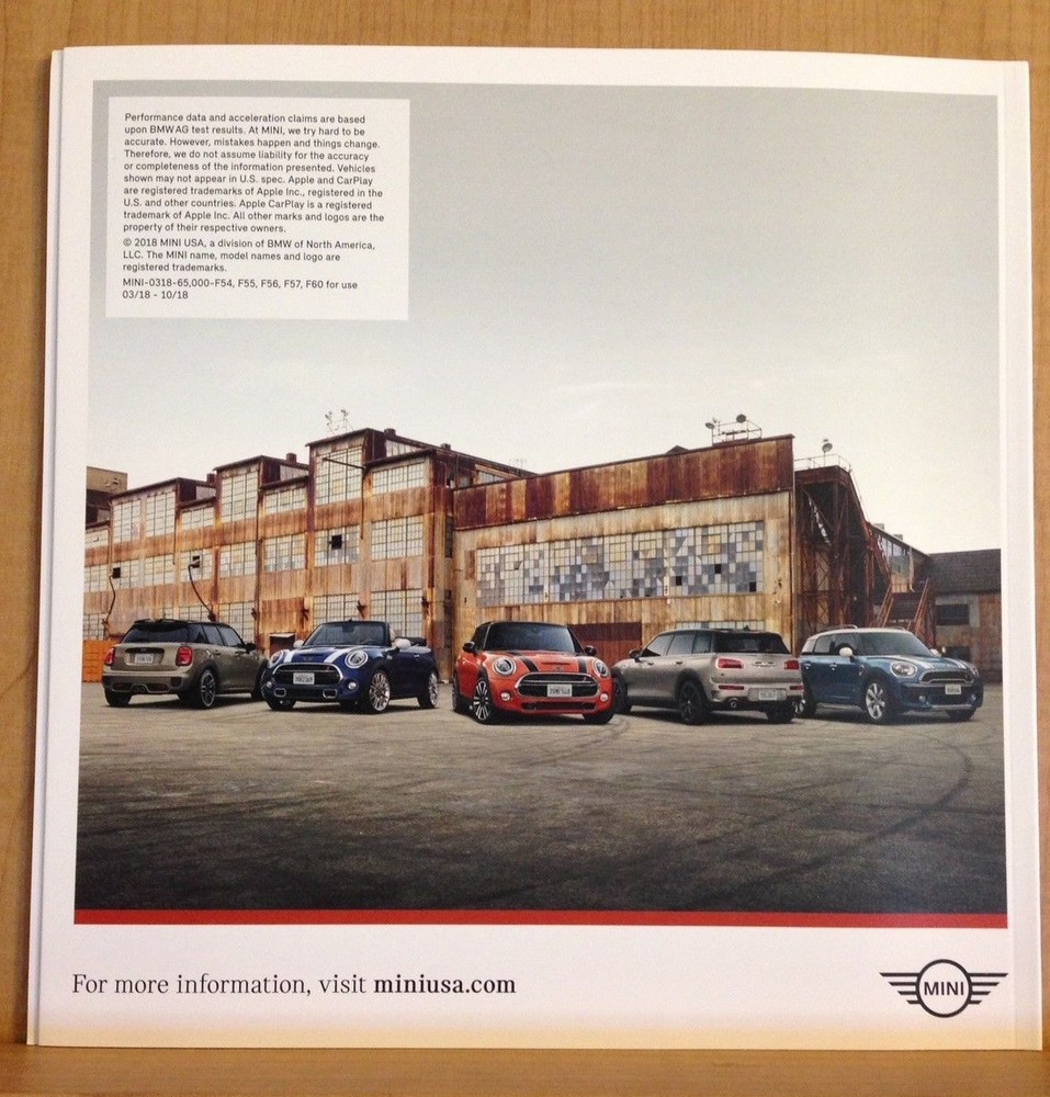 2019 MINI Full Line Original Brochure